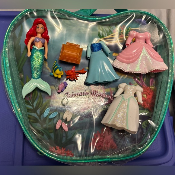 Rare Disney Princess Favorite Moments Ariel little mermaid full set - Picture 1 of 5